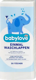 Babylove EINMAL WASCHLAPPEN 2x30 STUCS